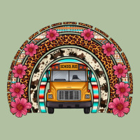 School Bus Leopard Cowhide Rainbow Urban Hoodie | Teevron