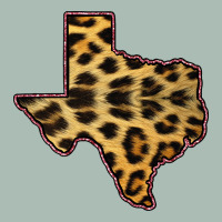 Western Texas Map Leopard Pattern Classic Tee | Teevron