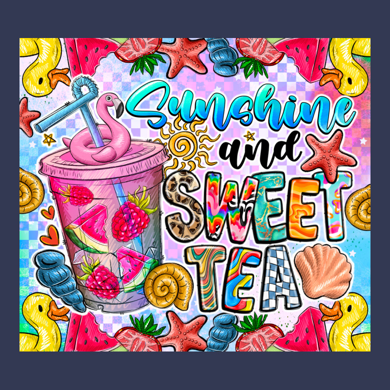 Summer Vibes With Sweet Tea Heavyweight Hoodie by CowhideDigitalArt | Teevron