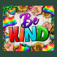 Western Be Kind Lgbtq Tumbler Zipper Hoodie | Teevron