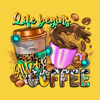 Life Begins After Coffee Premium Sweatshirt | Teevron