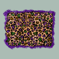 Mardi Gras Leopard Background Classic Tee | Teevron