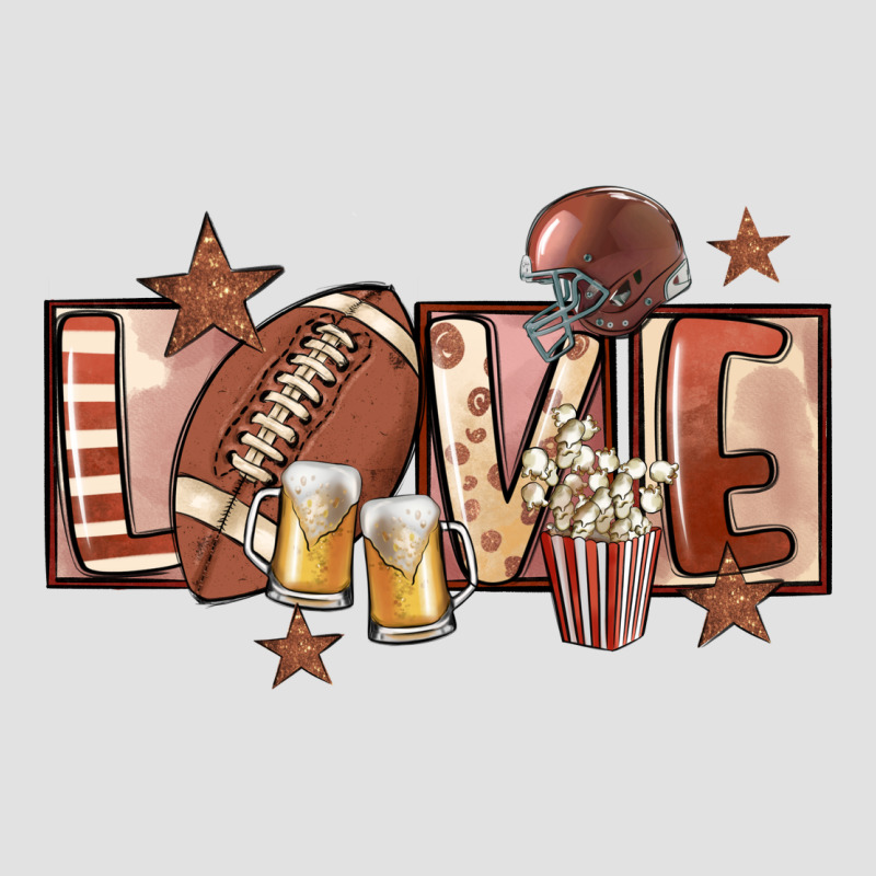 Football Love Premium Hoodie by FaDigitalArtStudio | Teevron