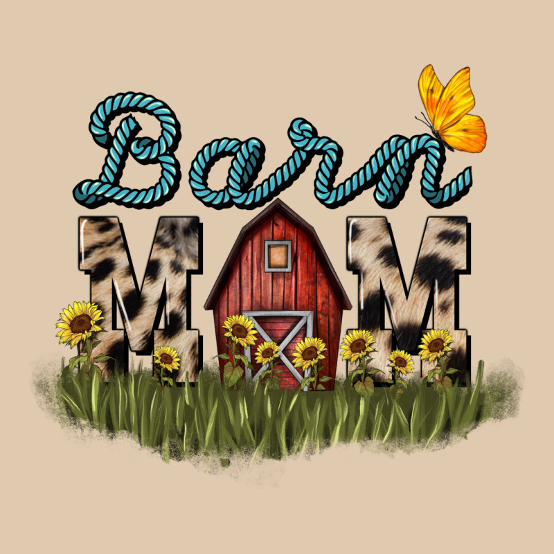 Barn Mom Sunflower Mother's Day Heavyweight Sweatshirt by HowdyJamesFarm | Teevron