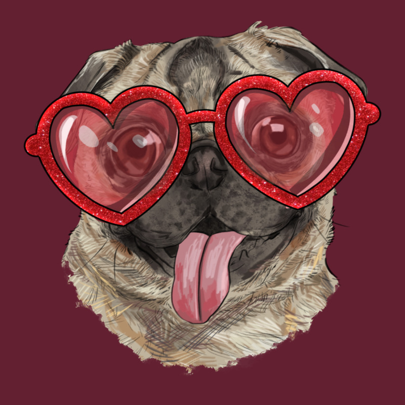 Pug With Love Glasses Classic Tee by RanaPortraitStore | Teevron