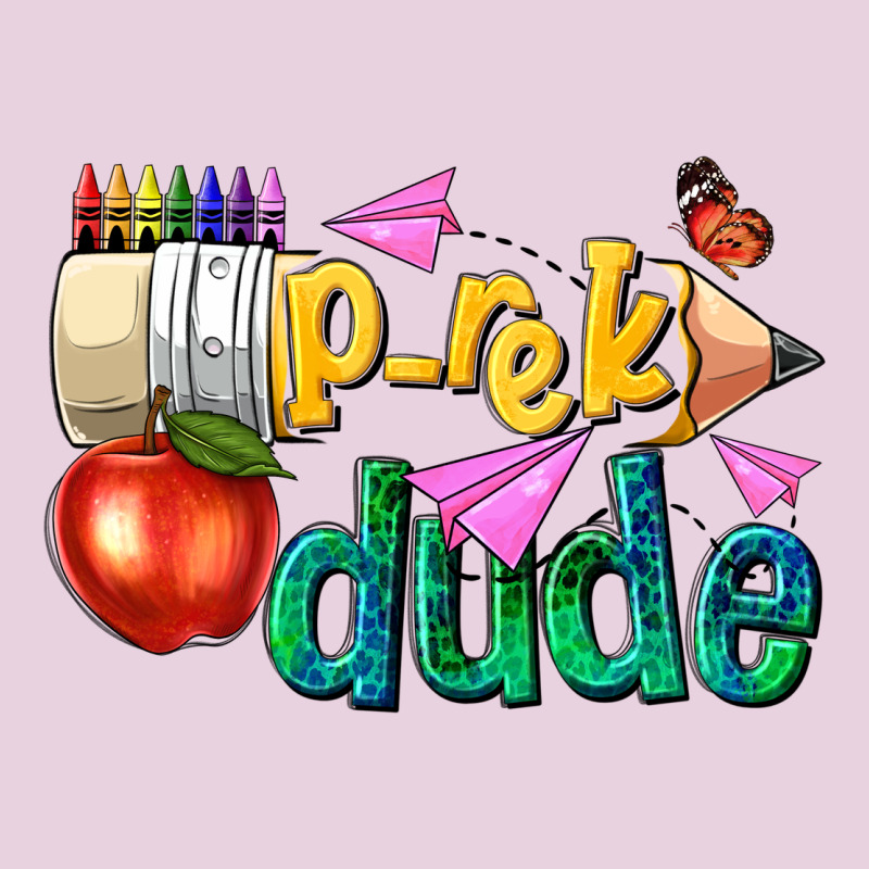 Pre K School Pencil Dude Ladies Tee by NancyCooperArtShop | Teevron