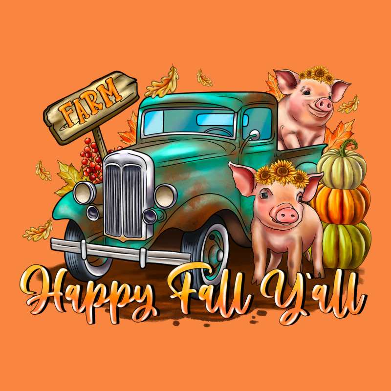 Farm Happy Fall Y'all Premium Sweatshirt by CowhideDigitalArt | Teevron