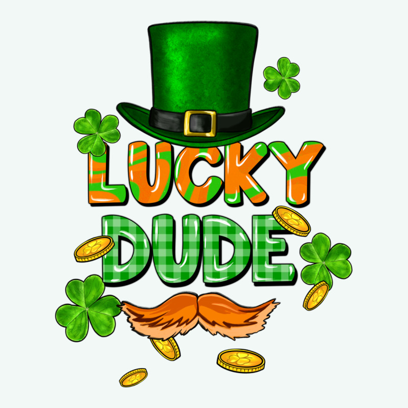 Lucky Dude St. Patricks Day Premium Hoodie by FaDigitalArtStudio | Teevron