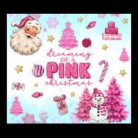 Dreaming Of A Pink Christmas Premium Tee | Teevron