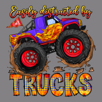 Easily Distracted By Trucks Heavyweight Hoodie | Teevron