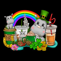 St. Patrick's Hippopotamus Coffee Cups Heavyweight Sweatshirt | Teevron