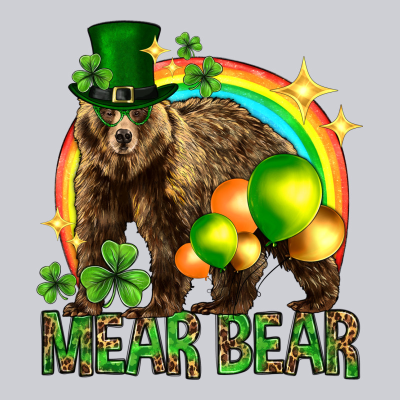 St. Patrick's Day Mear Bear Heavyweight Sweatshirt by HowdyJamesFarm | Teevron
