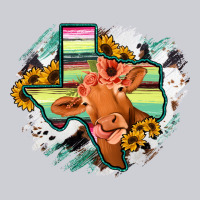 Western Texas Flag Cow Portrarit Classic Tee | Teevron