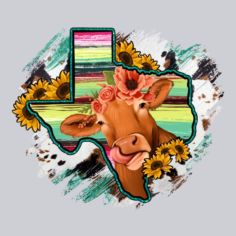 Western Texas Flag Cow Portrarit Classic Tee by Bettercallsaul | Teevron