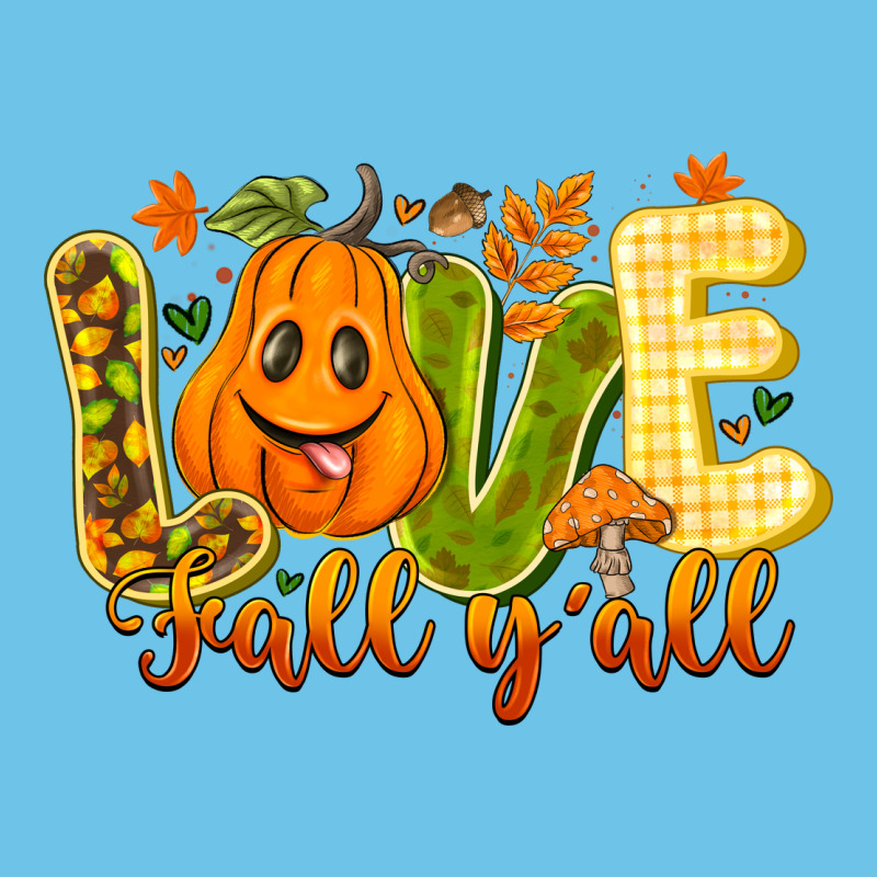 Love Fall Y'all Premium Sweatshirt by CowhideDigitalArt | Teevron