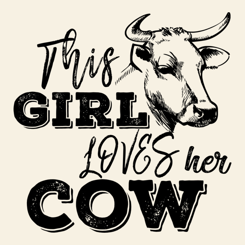 This Girl Loves Her Cow Vintage Tee by Bettercallsaul | Teevron
