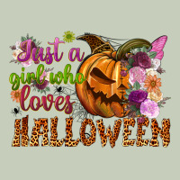 Just A Girl Who Loves Halloween Ladies Tee | Teevron