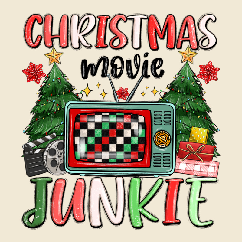Christmas Movie Junkie Ladies Tee by MaliasSmallBusiness | Teevron
