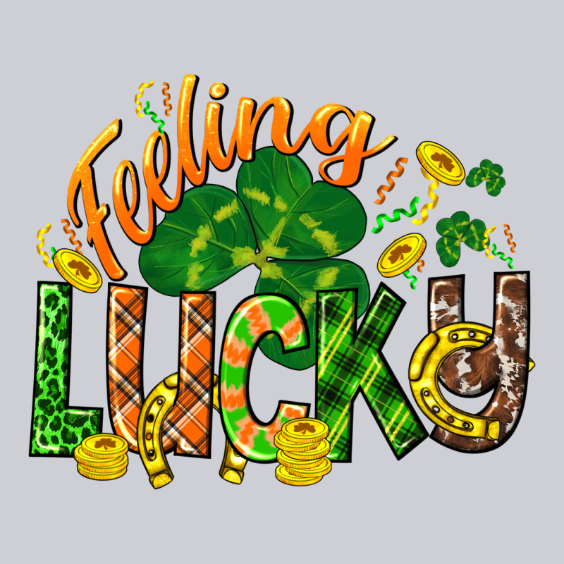 Feeling Lucky St. Patrick's Day Heavyweight Sweatshirt by CowGirlArtShop | Teevron