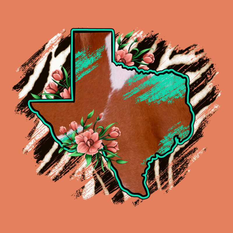 Western Horsehide Texas Flag Classic Tee by Bettercallsaul | Teevron