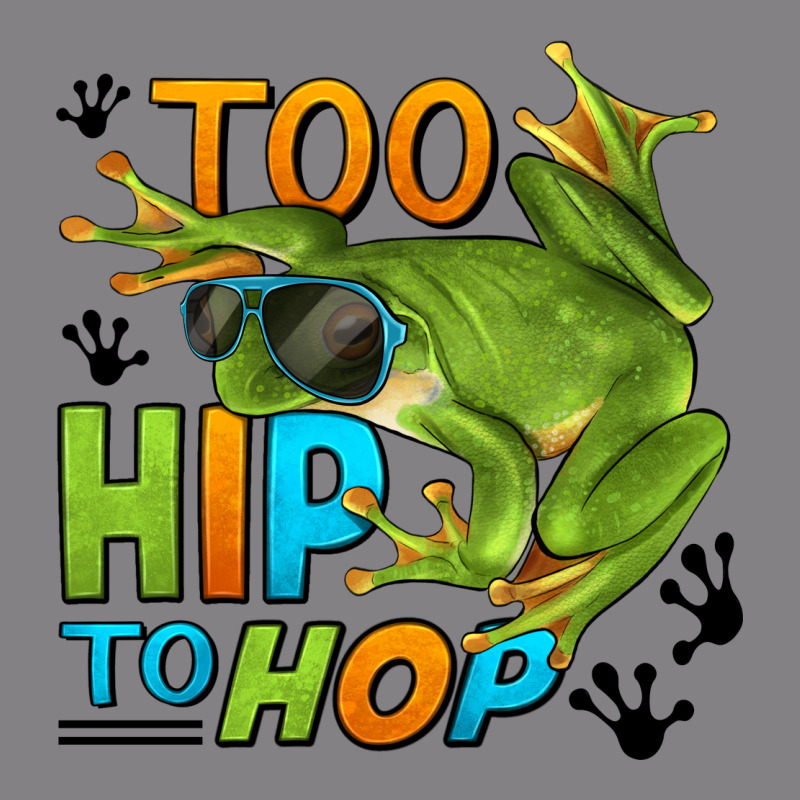 Too Hip To Hop Frog Heavyweight Hoodie by LillyAllenDesigns | Teevron