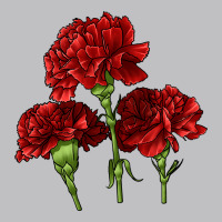 Scarlet Red Carnation Illustrations Classic Tee | Teevron