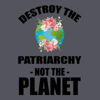 Destroy The Patriarchy Not The Planet Vintage Hoodie | Teevron