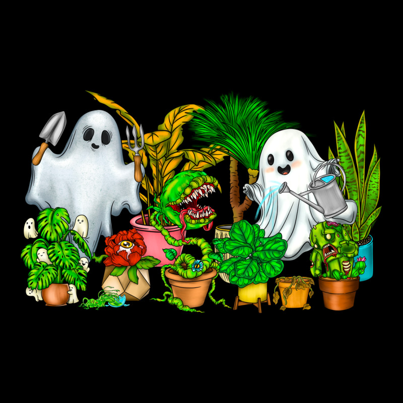 Spooky Plants Premium Sweatshirt by CowhideDigitalArt | Teevron