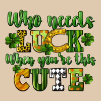 Who Needs Luck When You're This Cute St. Patrick's Heavyweight Sweatshirt | Teevron