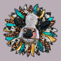 Baby Cow With Sunflower Vintage Tee | Teevron