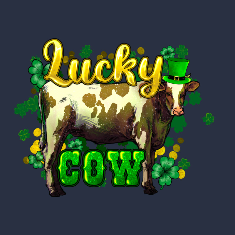 St. Patrick's Day Cow Heavyweight Sweatshirt by HowdyJamesFarm | Teevron