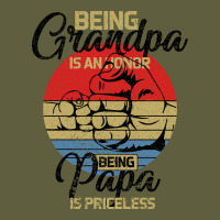 Being Grandpa İs An Honor Being Papa İs Priceless Vintage Tee | Teevron