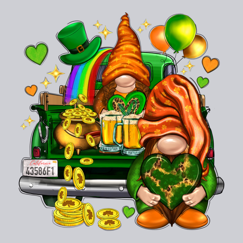 St. Patrick's Day Gnomies With Heart Heavyweight Sweatshirt by HowdyJamesFarm | Teevron