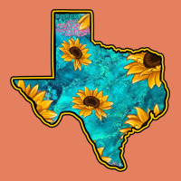 Sunflower Turquoise Texas Classic Tee | Teevron