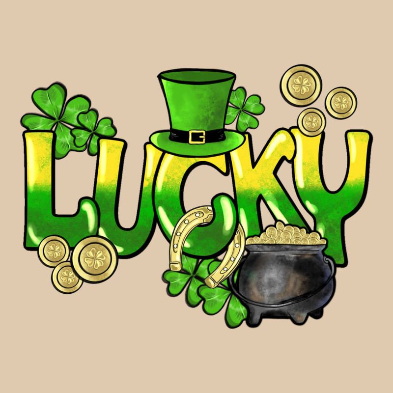 Lucky St. Patrick's Day Heavyweight Sweatshirt by HowdyJamesFarm | Teevron