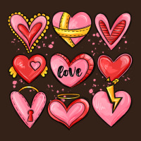Sketch Hearts Heavy Core Tee | Teevron