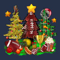 Christmas With American Football Trees Bbs Premium Hoodie | Teevron