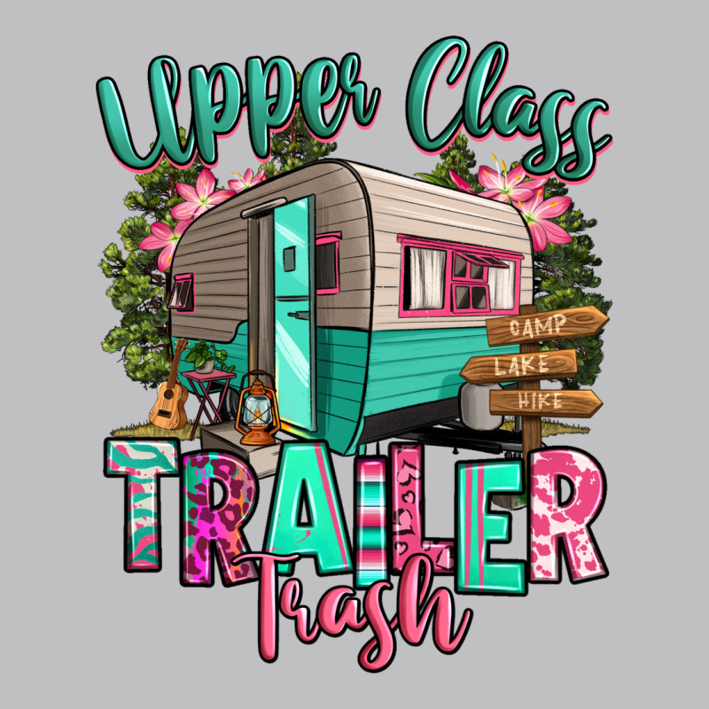 Upper Class Trailer Trash Long Sleeve Tee by RanaPortraitStore | Teevron