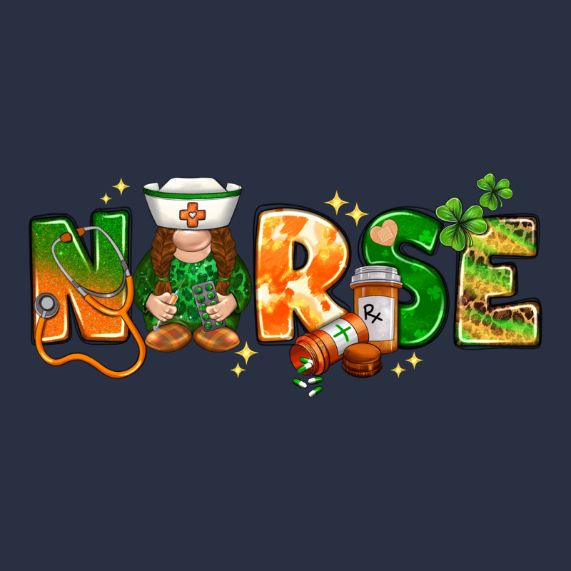St. Patrick's Day Nurse With Gnome Heavyweight Sweatshirt by HowdyJamesFarm | Teevron
