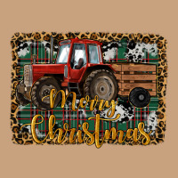 Merry Christmas Tractor Vintage Tee | Teevron
