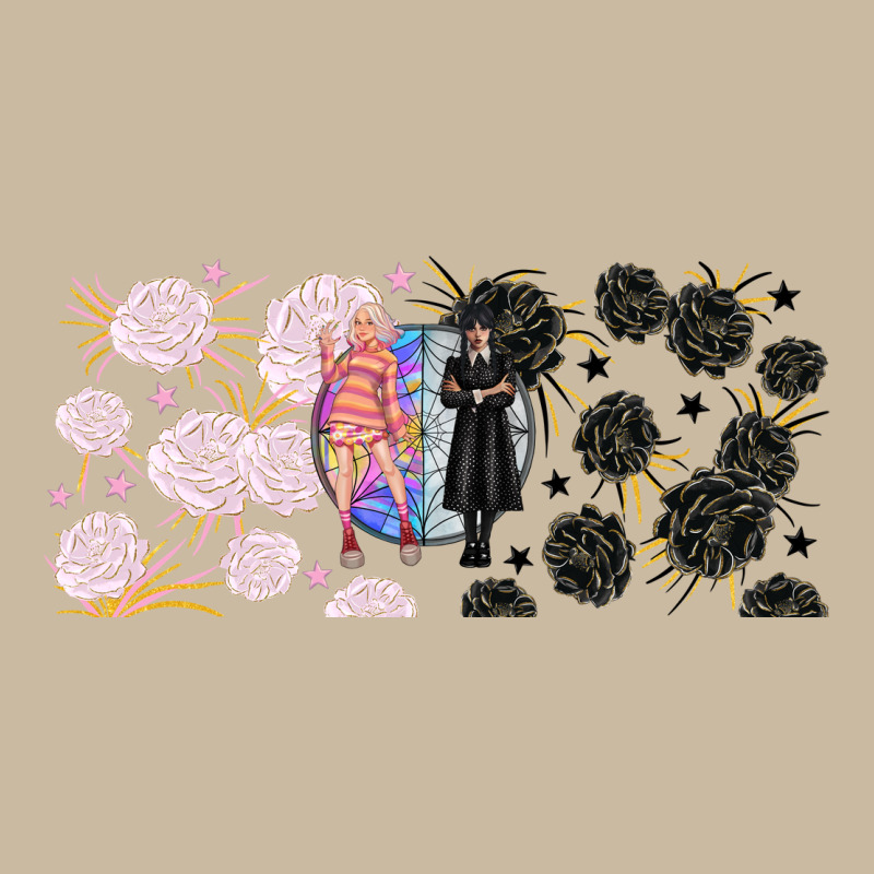 Gothic Girl And Colorful Girl Best Friends With Long Sleeve Tee by TumblerDesignByShophia | Teevron