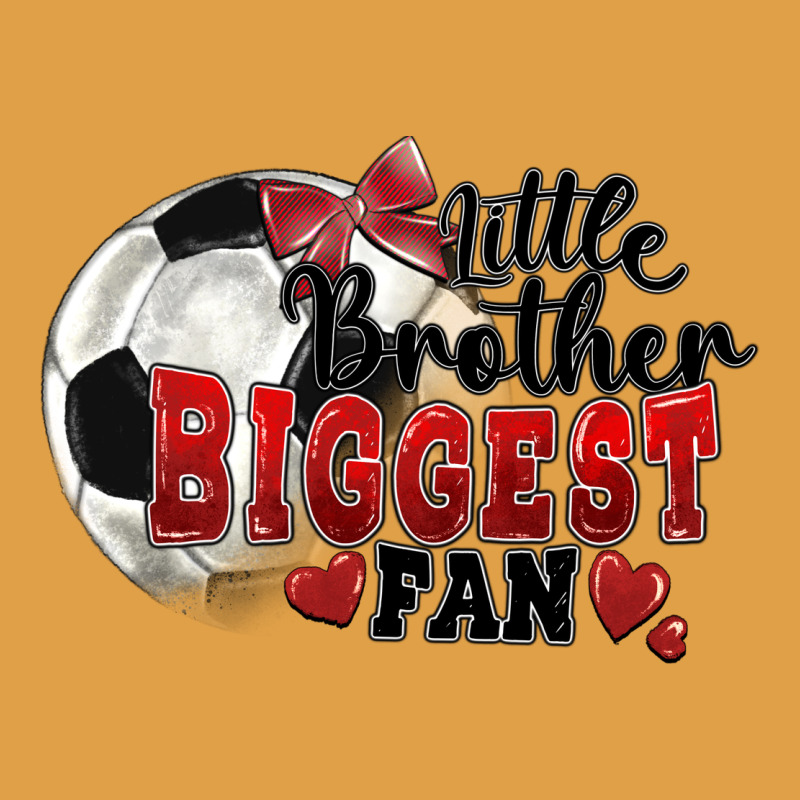 Little Brother Biggest Fan Soccer Premium Hoodie by FaDigitalArtStudio | Teevron