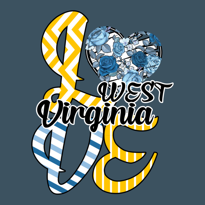 Love West Virginia Urban Heavy Tee by Bettercallsaul | Teevron