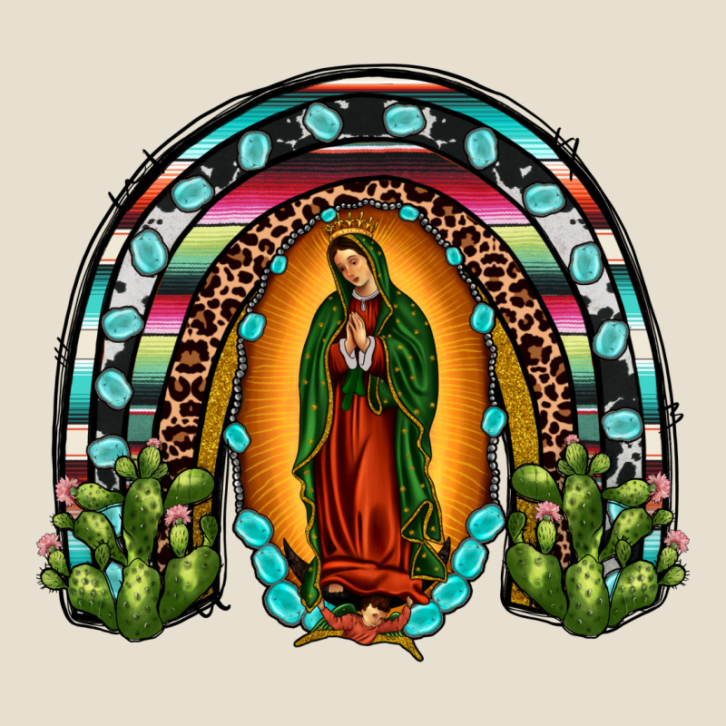 Our Lady Of Guadalupe Rainbow Urban Heavy Tee by JahusDesignShop | Teevron