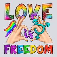 Love Is Freedom Zipper Hoodie | Teevron