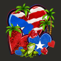 Puerto Rico Hearts Heavy Core Tee | Teevron