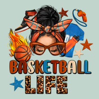 Basketball Life Messy Bun Zipper Hoodie | Teevron