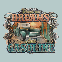 Runs On Dreams And Gasoline Truck Western Heavy Core Tee | Teevron