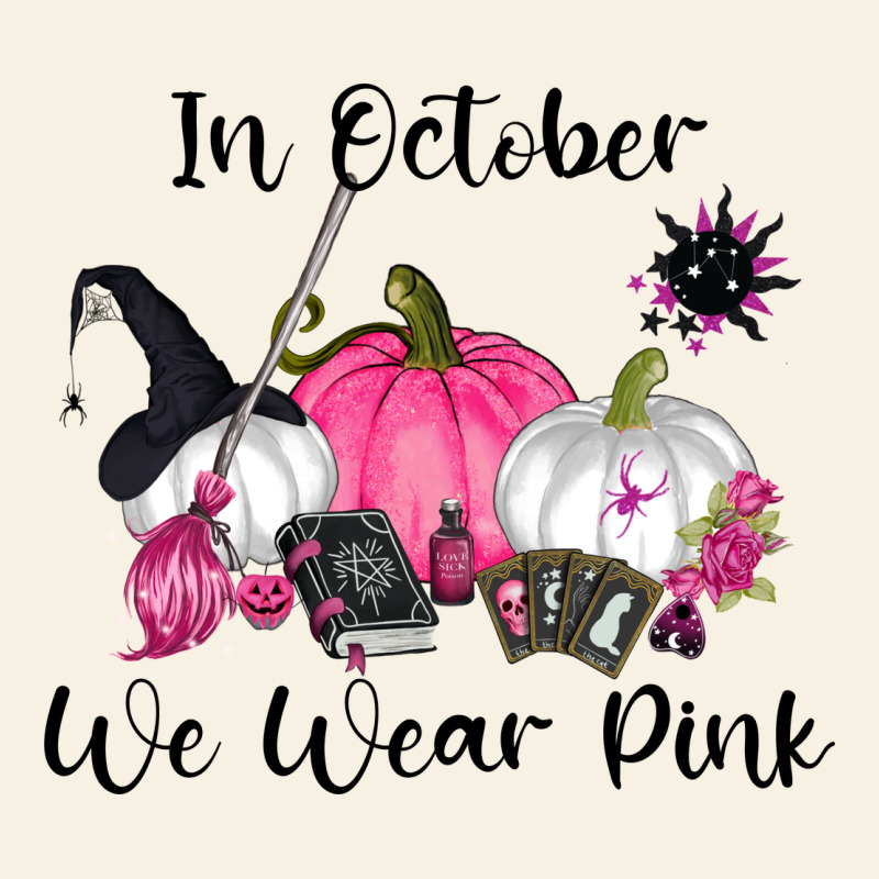 In October We Wear Pink Vintage Tee by RanaPortraitStore | Teevron