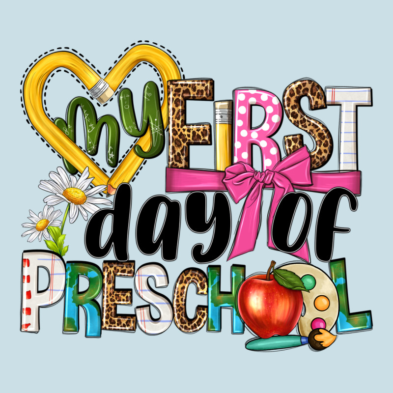 My First Day Of Preschool Ladies Tee by NancyCooperArtShop | Teevron
